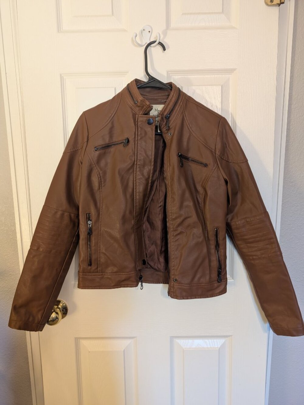Faux Leather Jacket